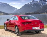 2020 Mercedes-Benz CLA 200 Coupe (Color: Jupiter Red) Rear Three-Quarter Wallpapers 150x120