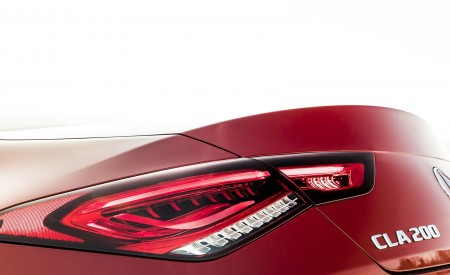 2020 Mercedes-Benz CLA 200 Coupe (Color: Jupiter Red) Tail Light Wallpapers 450x275 (36)