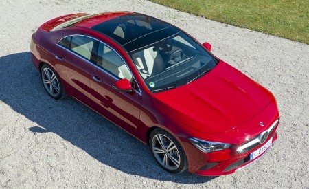 2020 Mercedes-Benz CLA 200 Coupe (Color: Jupiter Red) Top Wallpapers 450x275 (34)