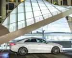 2020 Mercedes-Benz CLA 220 d Coupe AMG Line (Color: Digital White Metallic) Side Wallpapers 150x120