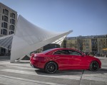 2020 Mercedes-Benz CLA 250 4MATIC Coupe AMG Line (Color: Jupiter Red) Side Wallpapers 150x120