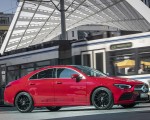 2020 Mercedes-Benz CLA 250 4MATIC Coupe AMG Line (Color: Jupiter Red) Side Wallpapers 150x120 (12)