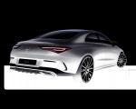 2020 Mercedes-Benz CLA 250 Coupe Design Sketch Wallpapers 150x120