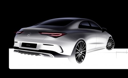 2020 Mercedes-Benz CLA 250 Coupe Design Sketch Wallpapers 450x275 (133)