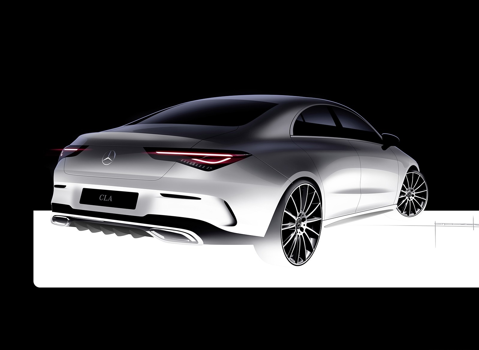 2020 Mercedes-Benz CLA 250 Coupe Design Sketch Wallpapers #133 of 133