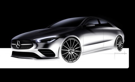 2020 Mercedes-Benz CLA 250 Coupe Design Sketch Wallpapers 450x275 (132)