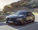 2020 Mercedes-Benz CLA 250 Coupe Edition Orange Art AMG Line (Color: Cosmos Black) Front Three-Quarter Wallpapers 150x120 (86)