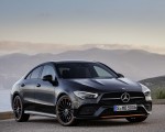 2020 Mercedes-Benz CLA 250 Coupe Edition Orange Art AMG Line (Color: Cosmos Black) Front Three-Quarter Wallpapers 150x120 (99)