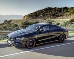 2020 Mercedes-Benz CLA 250 Coupe Edition Orange Art AMG Line (Color: Cosmos Black) Front Three-Quarter Wallpapers 150x120