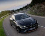 2020 Mercedes-Benz CLA 250 Coupe Edition Orange Art AMG Line (Color: Cosmos Black) Front Wallpapers 150x120