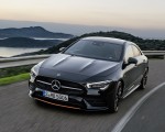 2020 Mercedes-Benz CLA 250 Coupe Edition Orange Art AMG Line (Color: Cosmos Black) Front Wallpapers 150x120
