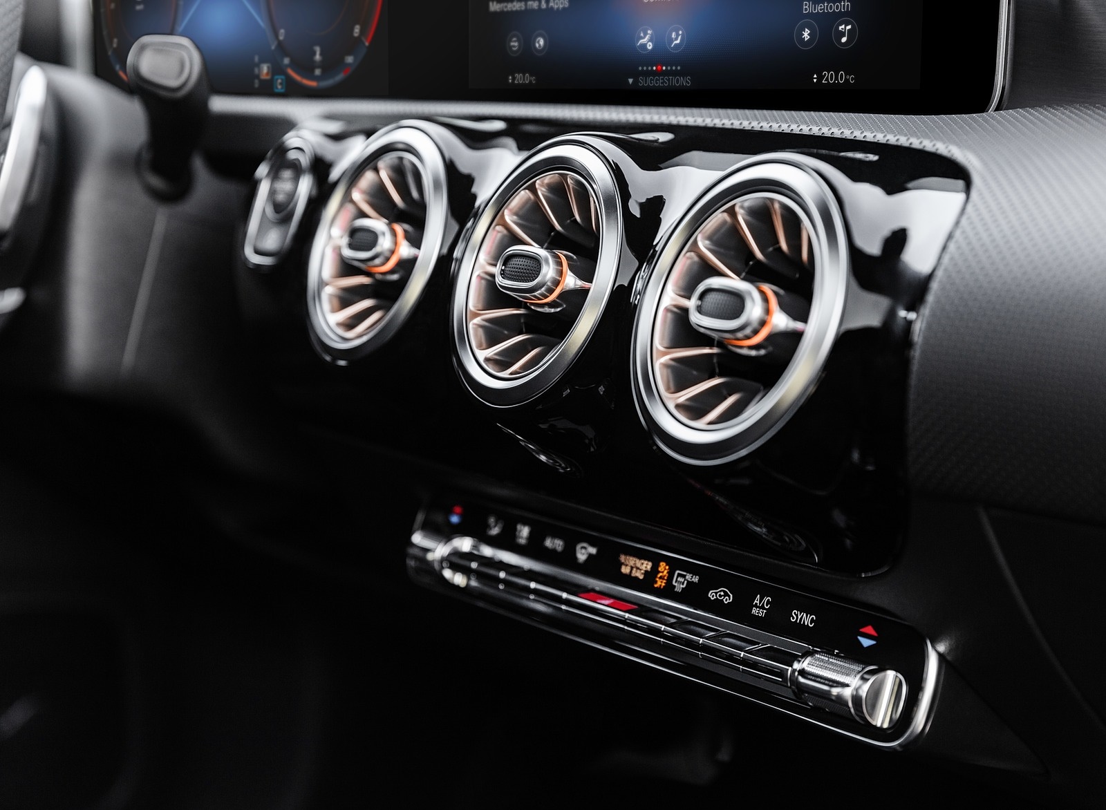 2020 Mercedes-Benz CLA 250 Coupe Edition Orange Art Interior Detail Wallpapers #126 of 133