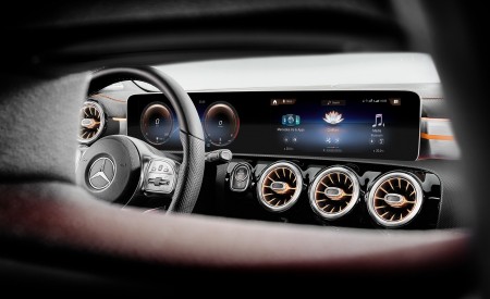 2020 Mercedes-Benz CLA 250 Coupe Edition Orange Art Interior Detail Wallpapers 450x275 (125)