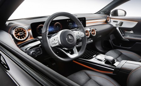 2020 Mercedes-Benz CLA 250 Coupe Edition Orange Art Interior Detail Wallpapers 450x275 (123)