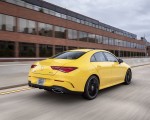 2020 Mercedes-Benz CLA 250 Coupe (US-Spec) Rear Three-Quarter Wallpapers 150x120