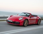 2020 Porsche 911 Carrera 4S Cabriolet (Color: India Red) Front Three-Quarter Wallpapers 150x120 (57)