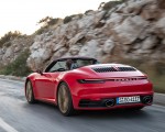 2020 Porsche 911 Carrera 4S Cabriolet (Color: India Red) Rear Three-Quarter Wallpapers 150x120 (60)