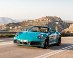 2020 Porsche 911 Carrera S Cabriolet (Color: Miami Blue) Front Wallpapers 150x120 (82)