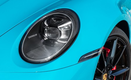 2020 Porsche 911 Carrera S Cabriolet (Color: Miami Blue) Headlight Wallpapers 450x275 (101)