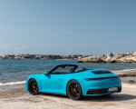 2020 Porsche 911 Carrera S Cabriolet (Color: Miami Blue) Rear Three-Quarter Wallpapers 150x120 (96)