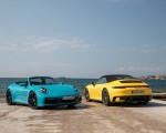 2020 Porsche 911 Carrera S Cabriolet (Color: Miami Blue) Wallpapers 150x120