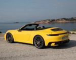 2020 Porsche 911 Carrera S Cabriolet (Color: Racing Yellow) Rear Three-Quarter Wallpapers 150x120