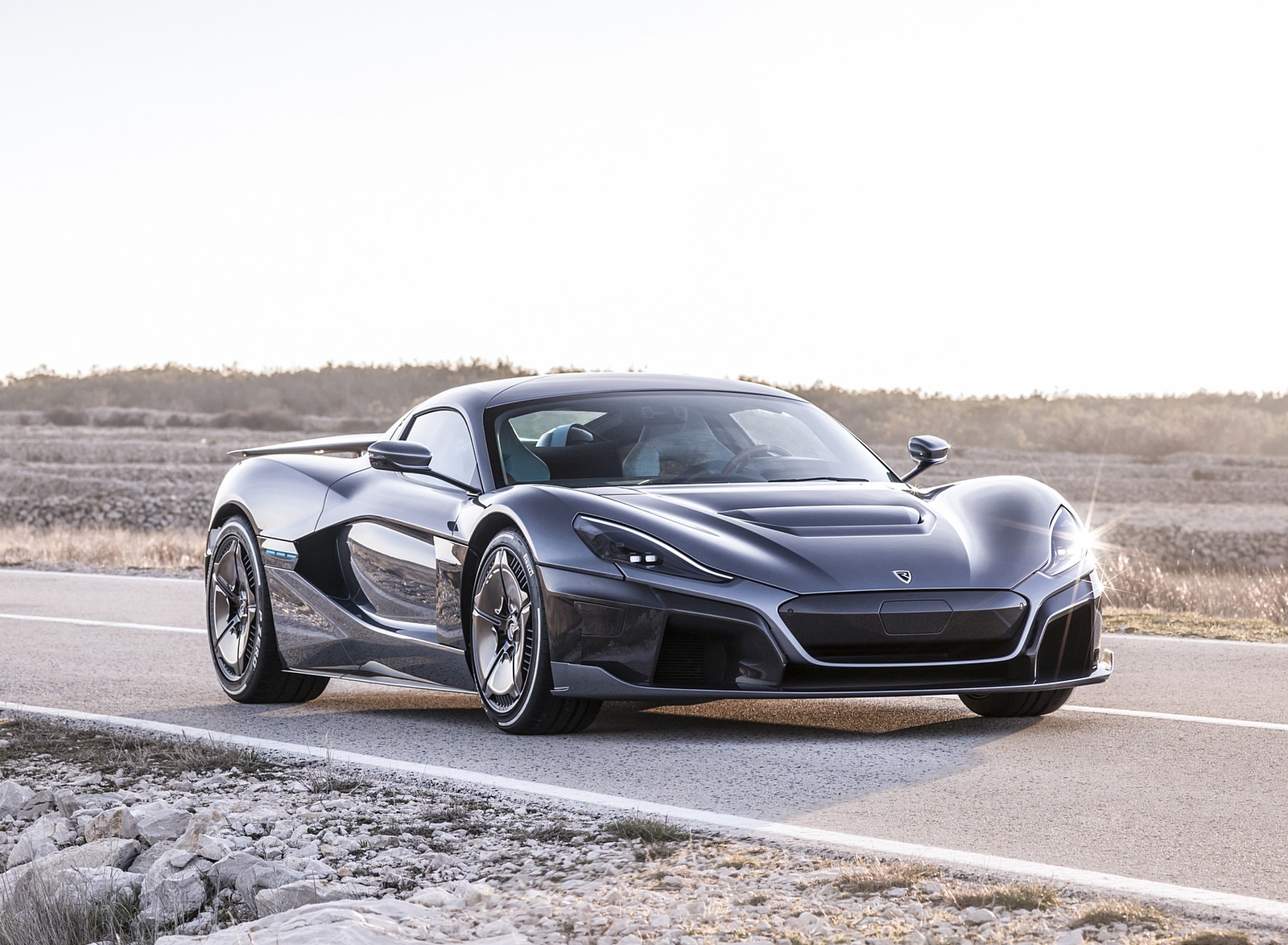 2020 Rimac C_Two Front Three-Quarter Wallpapers #14 of 89