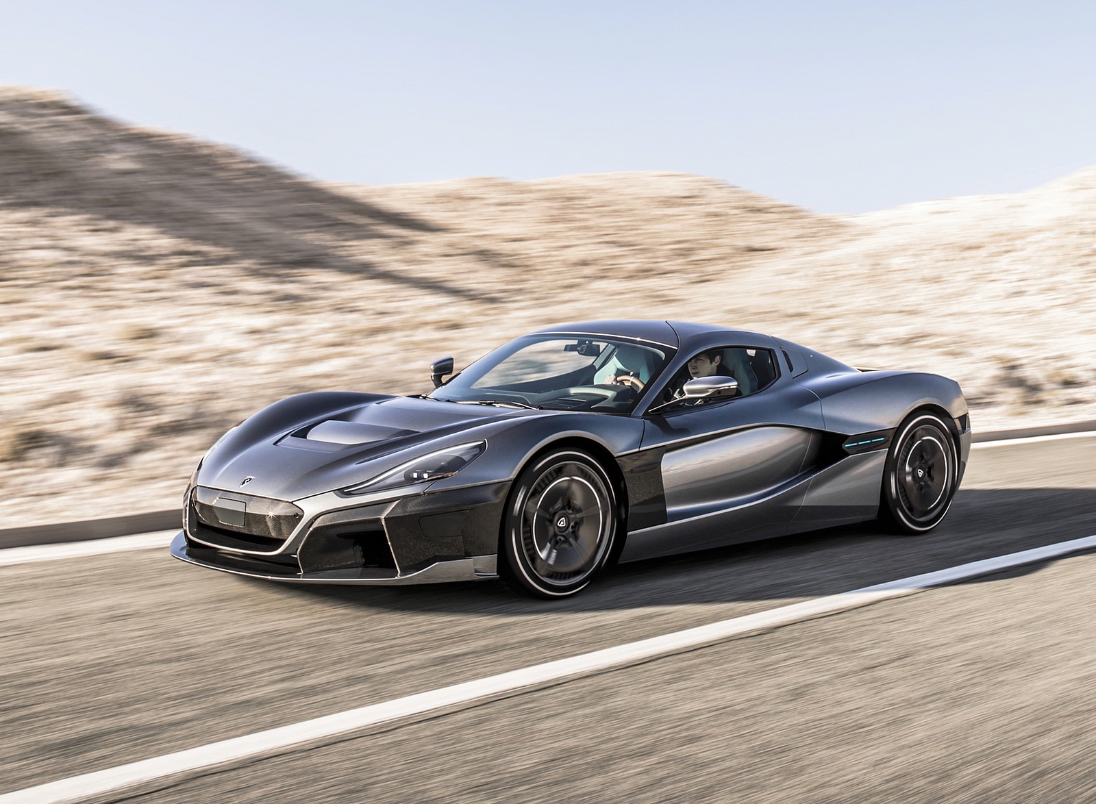 2020 Rimac C_Two Front Three-Quarter Wallpapers (1). Download Wallpaper