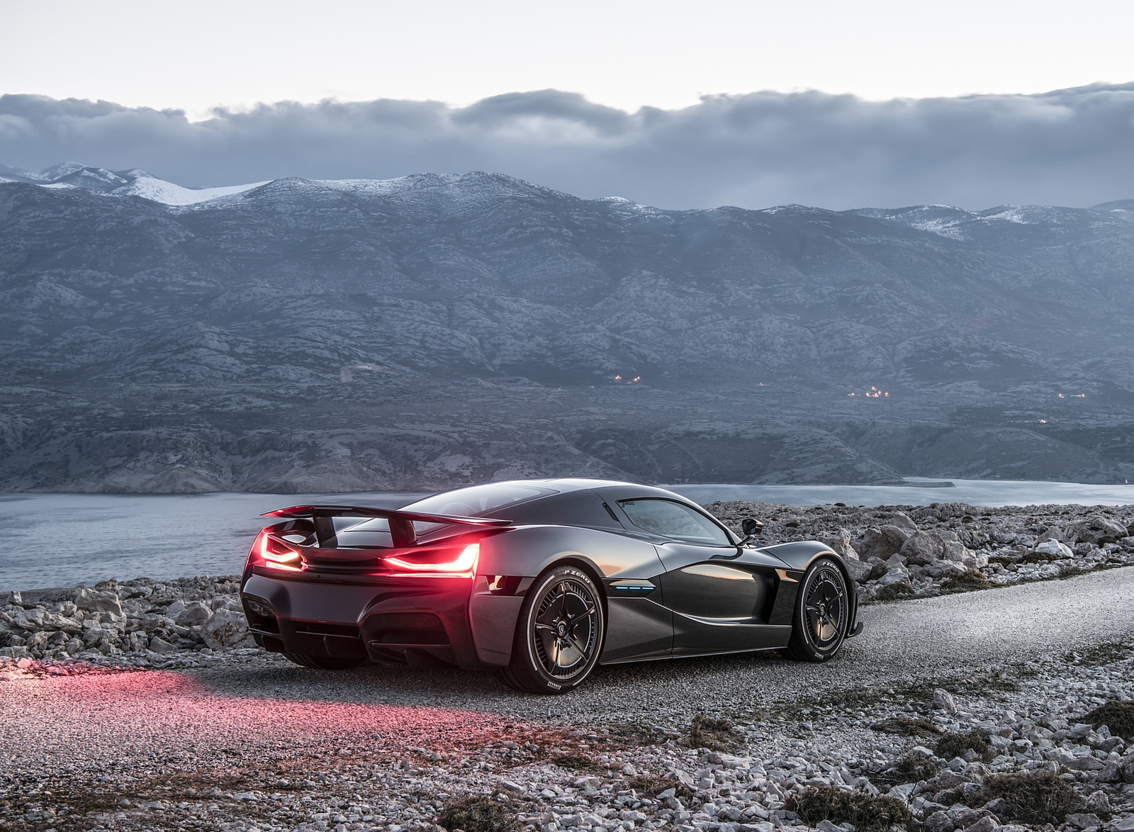2020 Rimac C_Two Rear Three-Quarter Wallpapers #11 of 89