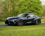 2020 Toyota Supra (Color: Downshift Blue) Front Three-Quarter Wallpapers 150x120