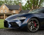 2020 Toyota Supra (Color: Downshift Blue) Headlight Wallpapers 150x120