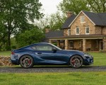 2020 Toyota Supra (Color: Downshift Blue) Side Wallpapers 150x120