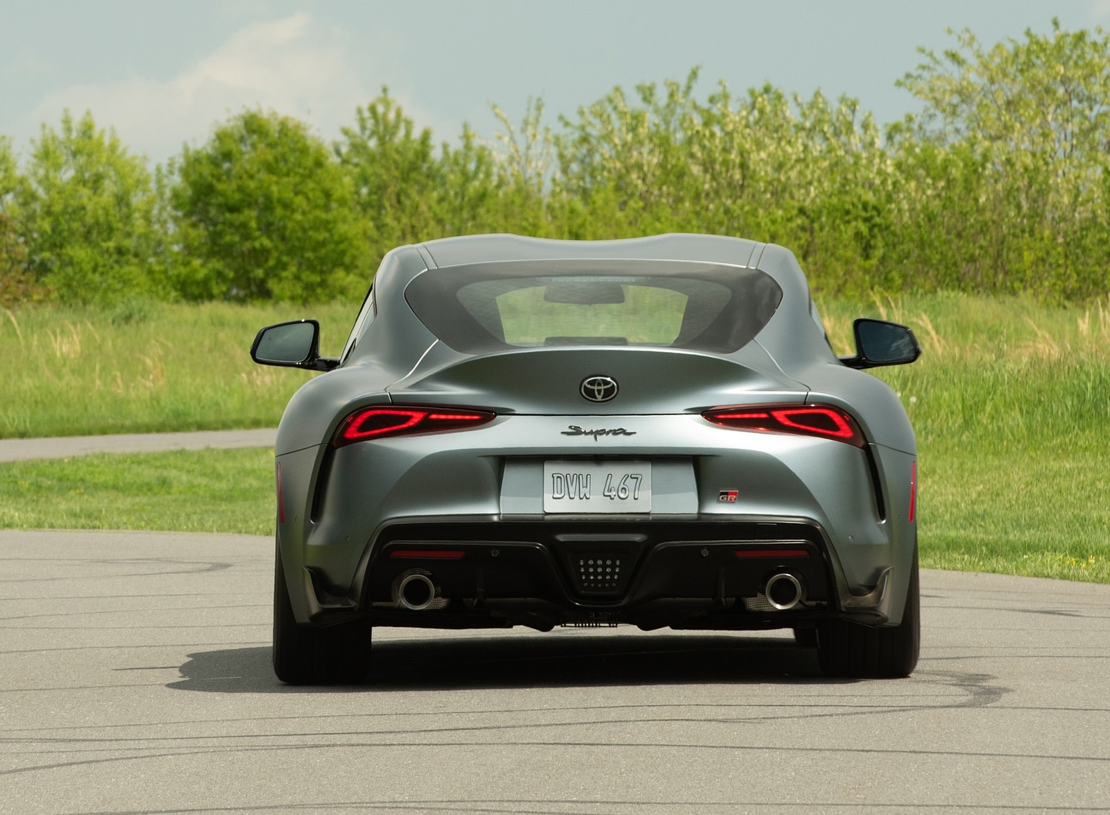 2020 Toyota Supra (Color: Phantom) Rear Wallpapers #80 of 157