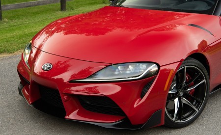 2020 Toyota Supra (Color: Renaissance Red) Detail Wallpapers 450x275 (12)