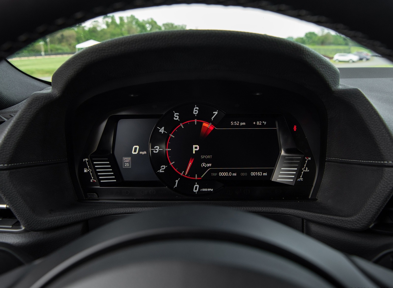 2020 Toyota Supra (Color: Renaissance Red) Digital Instrument Cluster Wallpapers #21 of 157