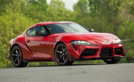 2020 Toyota Supra (Color: Renaissance Red) Front Three-Quarter Wallpapers 450x275 (7)