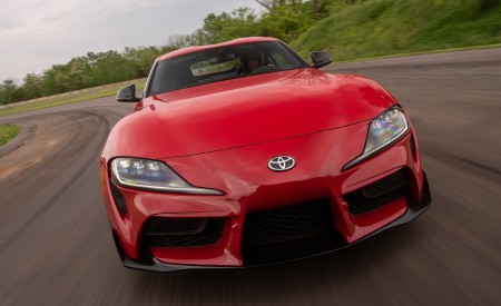 2020 Toyota Supra (Color: Renaissance Red) Front Wallpapers 450x275 (2)