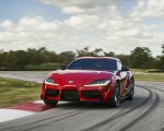 2020 Toyota Supra (Color: Renaissance Red) Front Three-Quarter Wallpapers 150x120