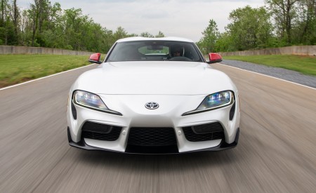 2020 Toyota Supra Launch Edition (Color: Absolute Zero) Front Wallpapers 450x275 (31)