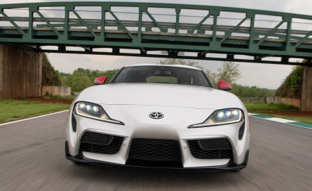2020 Toyota Supra Launch Edition (Color: Absolute Zero) Front Wallpapers 450x275 (32)