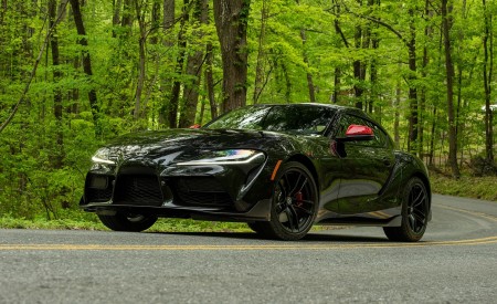 2020 Toyota Supra Launch Edition (Color: Nocturnal) Front Three-Quarter Wallpapers 450x275 (45)