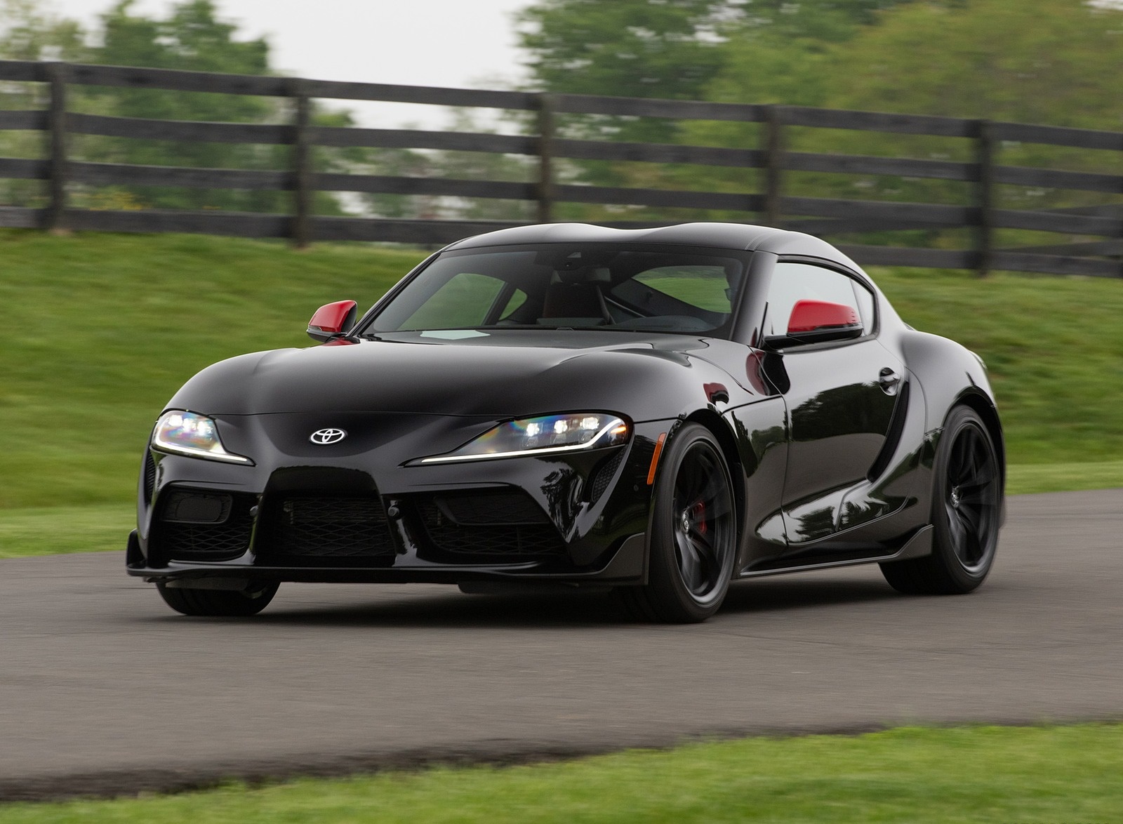 2020 Toyota Supra Launch Edition (Color: Nocturnal) Front Three-Quarter Wallpapers #47 of 157