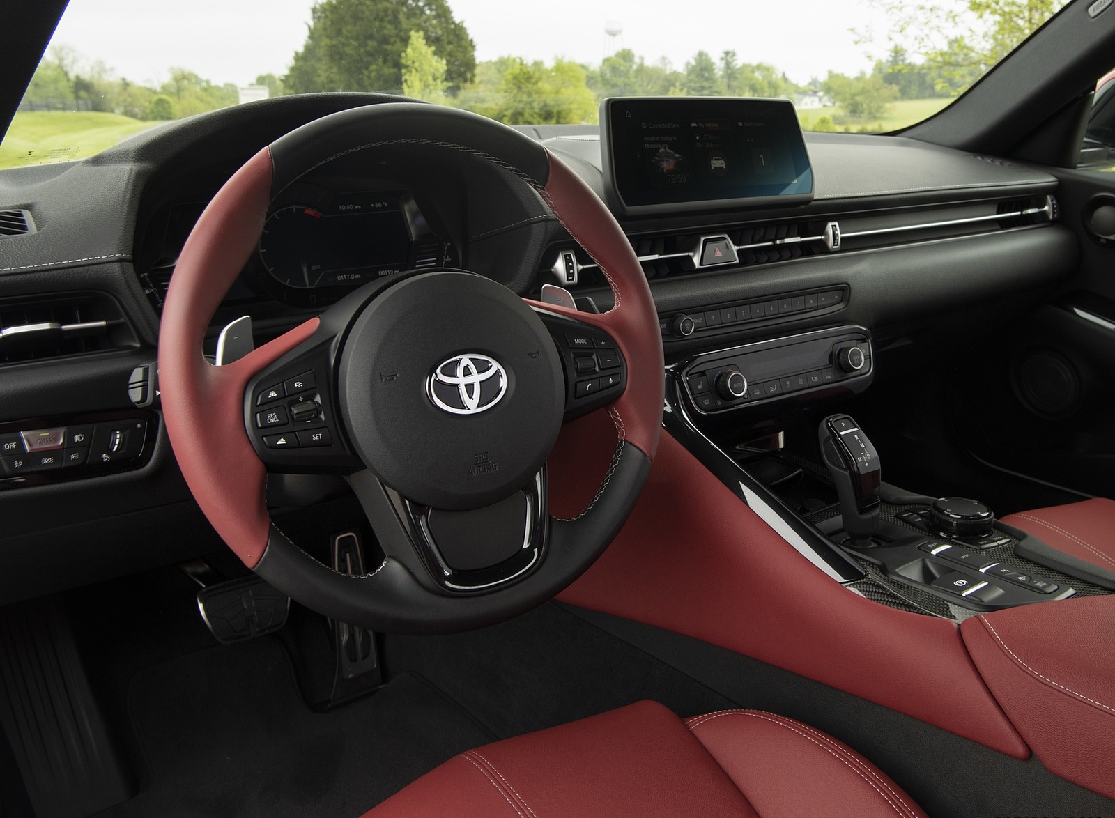 2020 Toyota Supra Launch Edition (Color: Nocturnal) Interior Detail Wallpapers #62 of 157