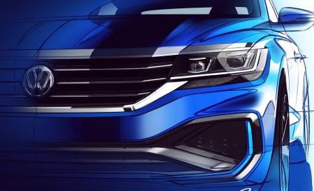 2020 Volkswagen Passat Design Sketch Wallpapers 450x275 (88)