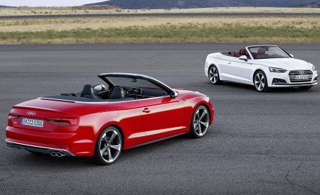 2018 A5 Cabrio and 2018 Audi S5 Cabriolet (Color: Misano Red) Wallpapers 450x275 (14)