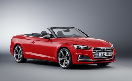 2018 Audi S5 Cabriolet (Color: Misano Red) Front Three-Quarter Wallpapers 450x275 (17)