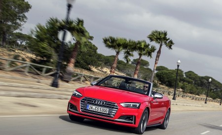 2018 Audi S5 Cabriolet (Color: Misano Red) Front Wallpapers 450x275 (6)