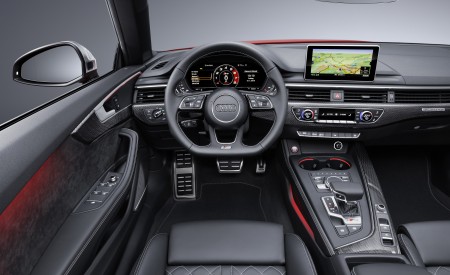 2018 Audi S5 Cabriolet (Color: Misano Red) Interior Cockpit Wallpapers 450x275 (28)