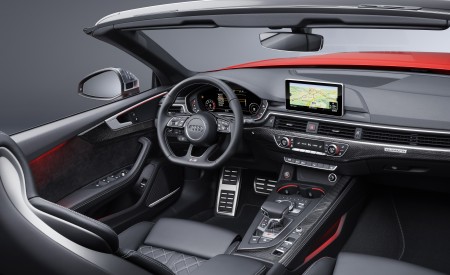 2018 Audi S5 Cabriolet (Color: Misano Red) Interior Wallpapers 450x275 (29)
