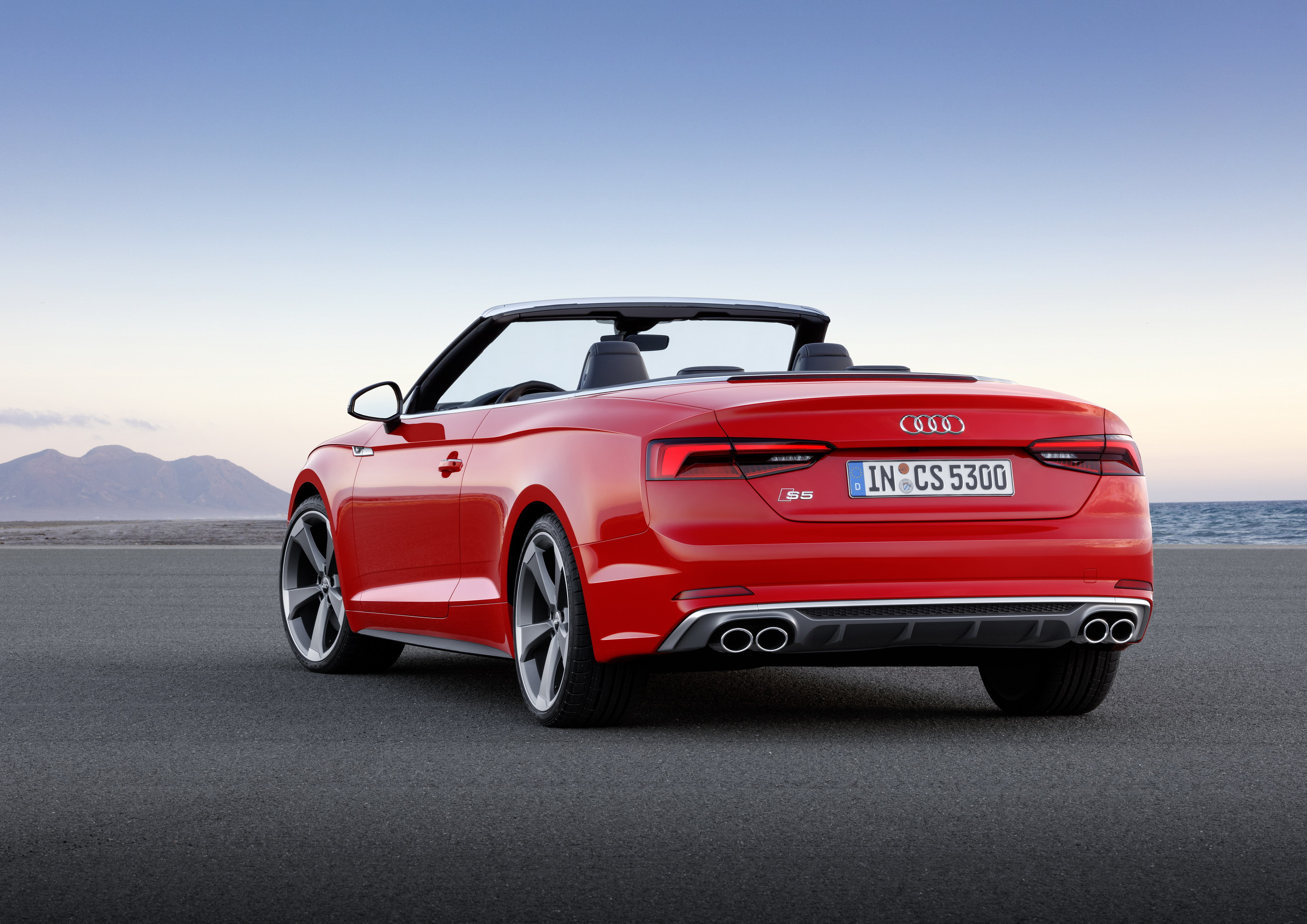 2018 Audi S5 Cabriolet (Color: Misano Red) Rear Three-Quarter Wallpapers #18 of 37